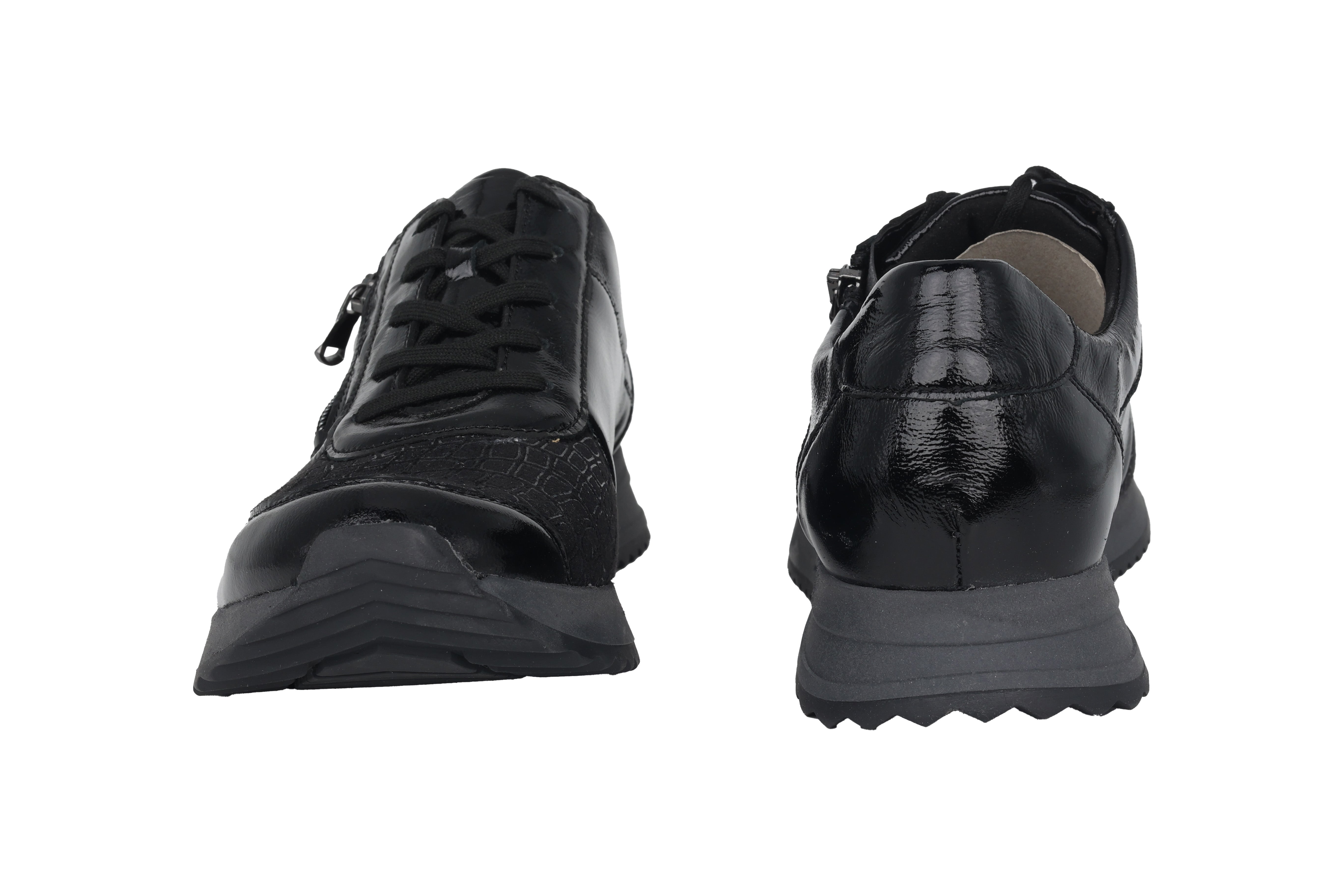 'H-Vicky' women's wide fit (H) sneaker - black