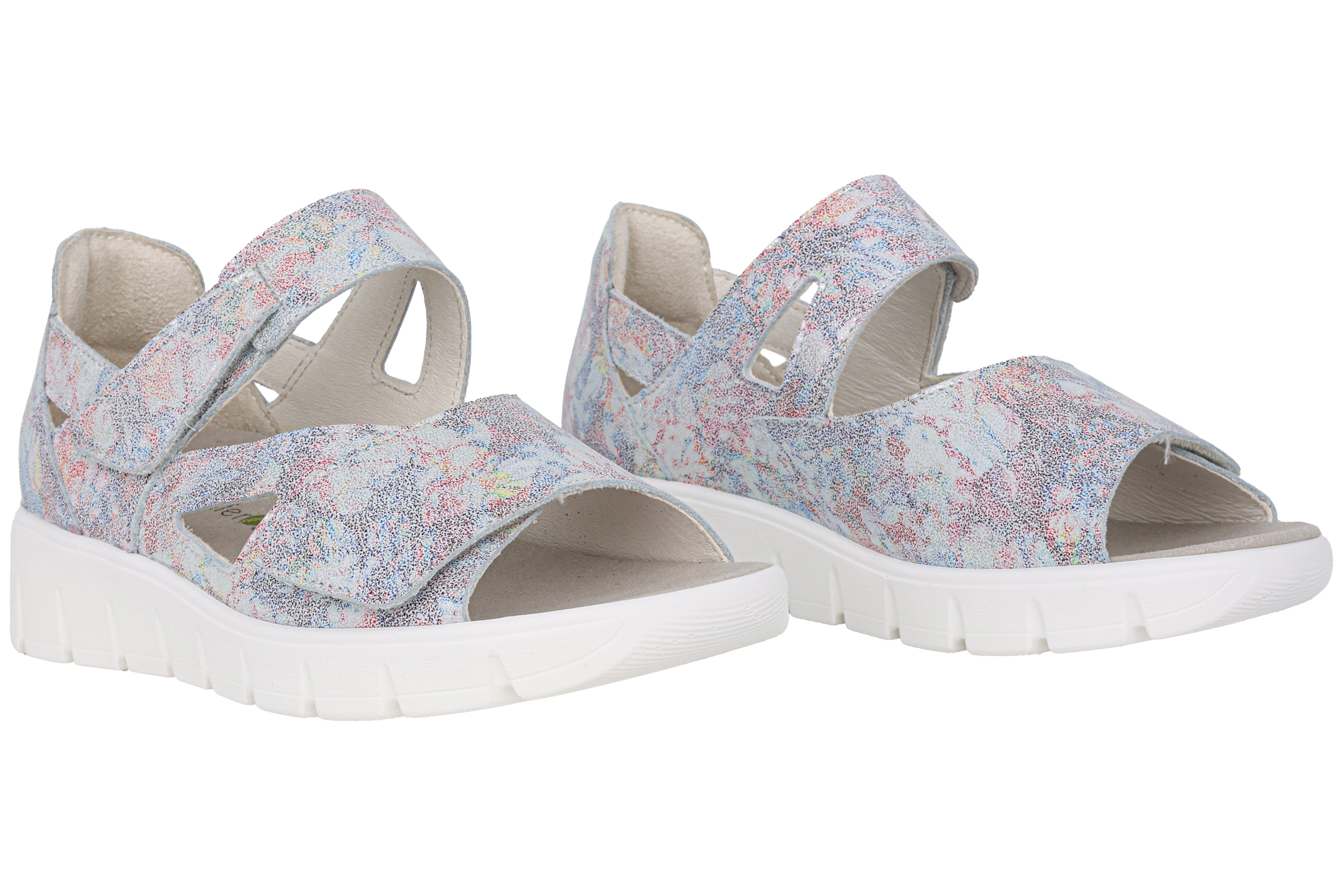 'K-Adea' women's very wide fit (K) sandal - multicolour