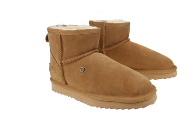 Bota con forro cálido para mujer 'Wallaby' - Marrón - ChaplinshoesBota con forro cálido para mujer 'Wallaby' - MarrónWarmbat