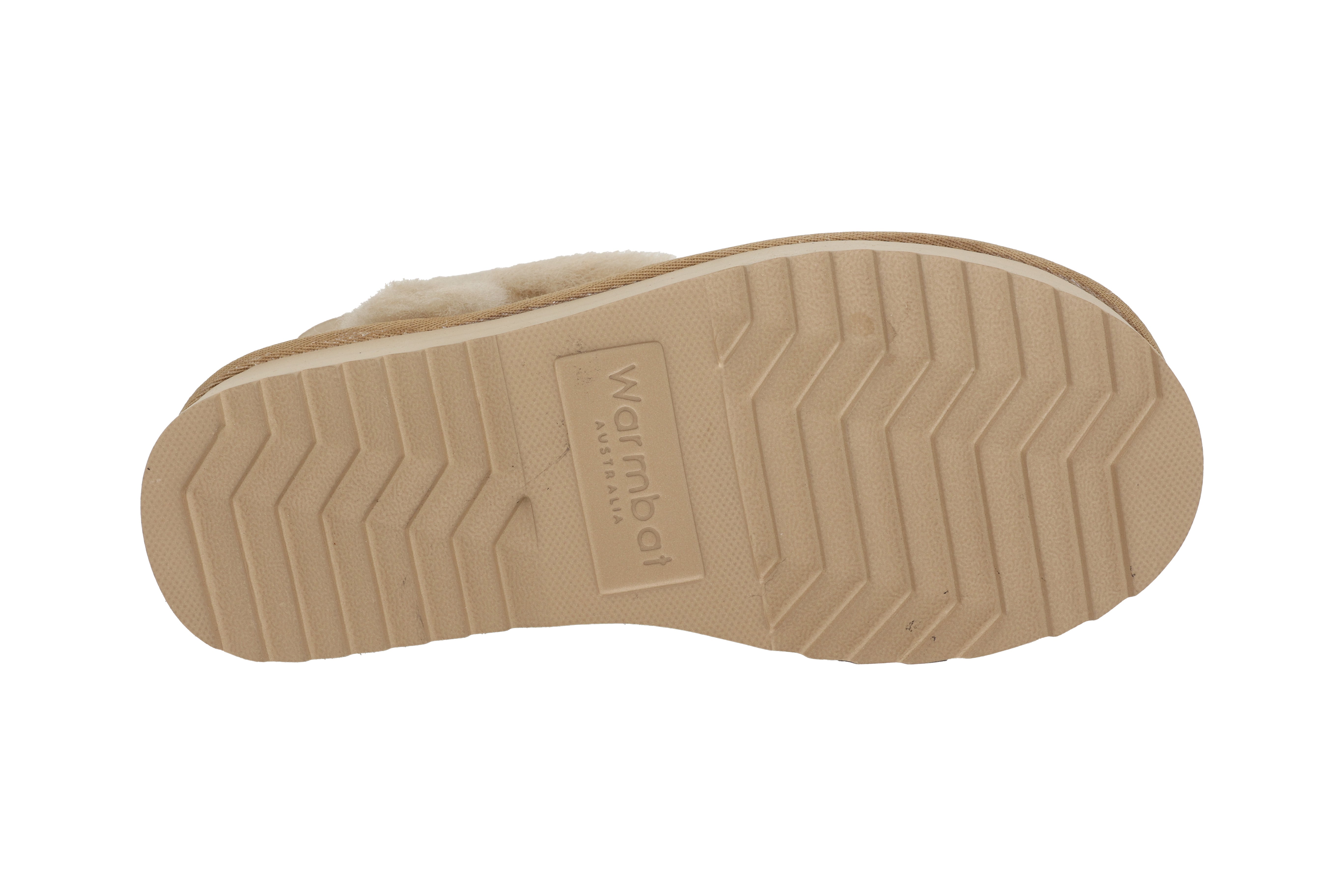 Bota con forro cálido para mujer 'Wallaby' - Beige