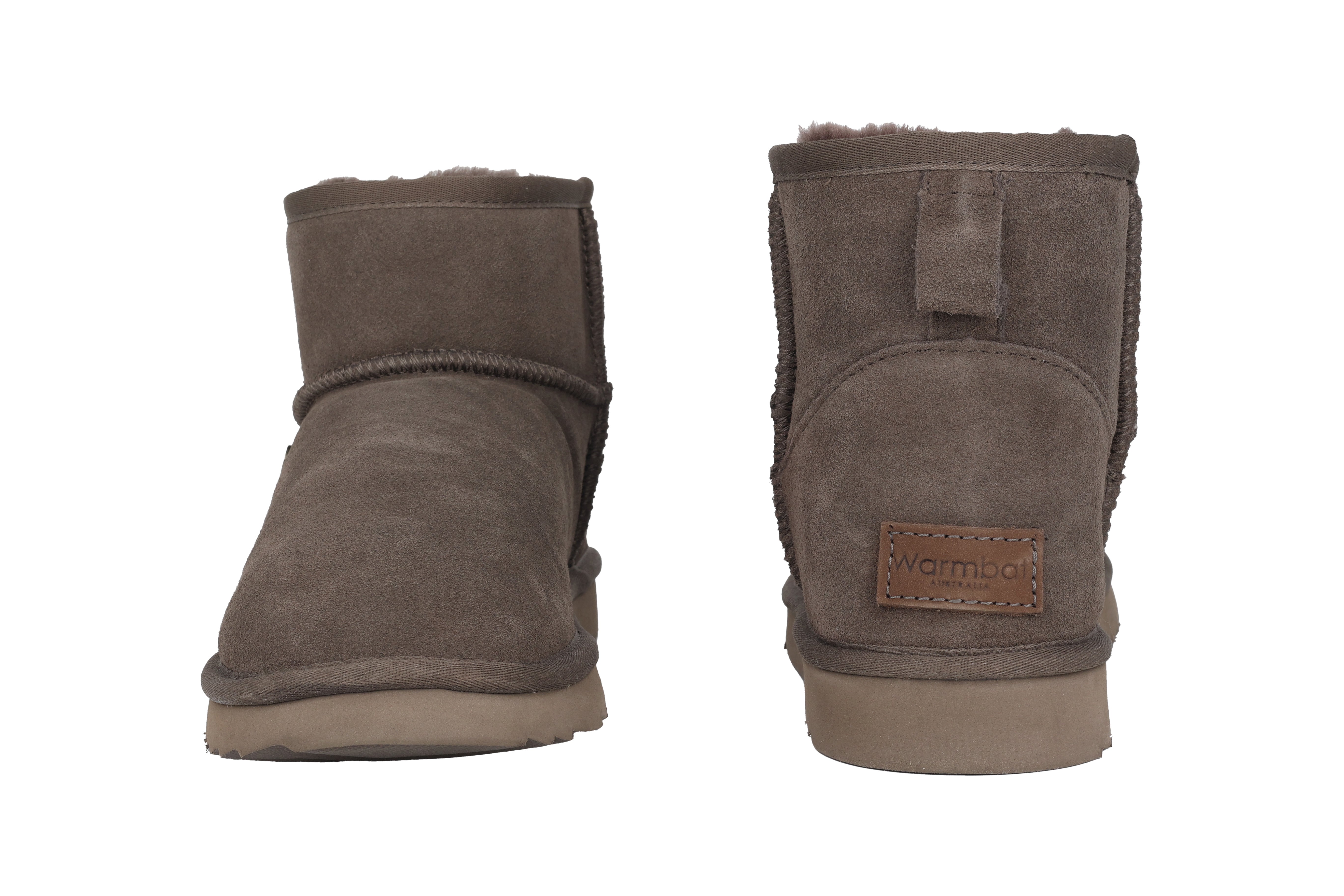 Bota con forro cálido para mujer 'Wallaby' - Gris