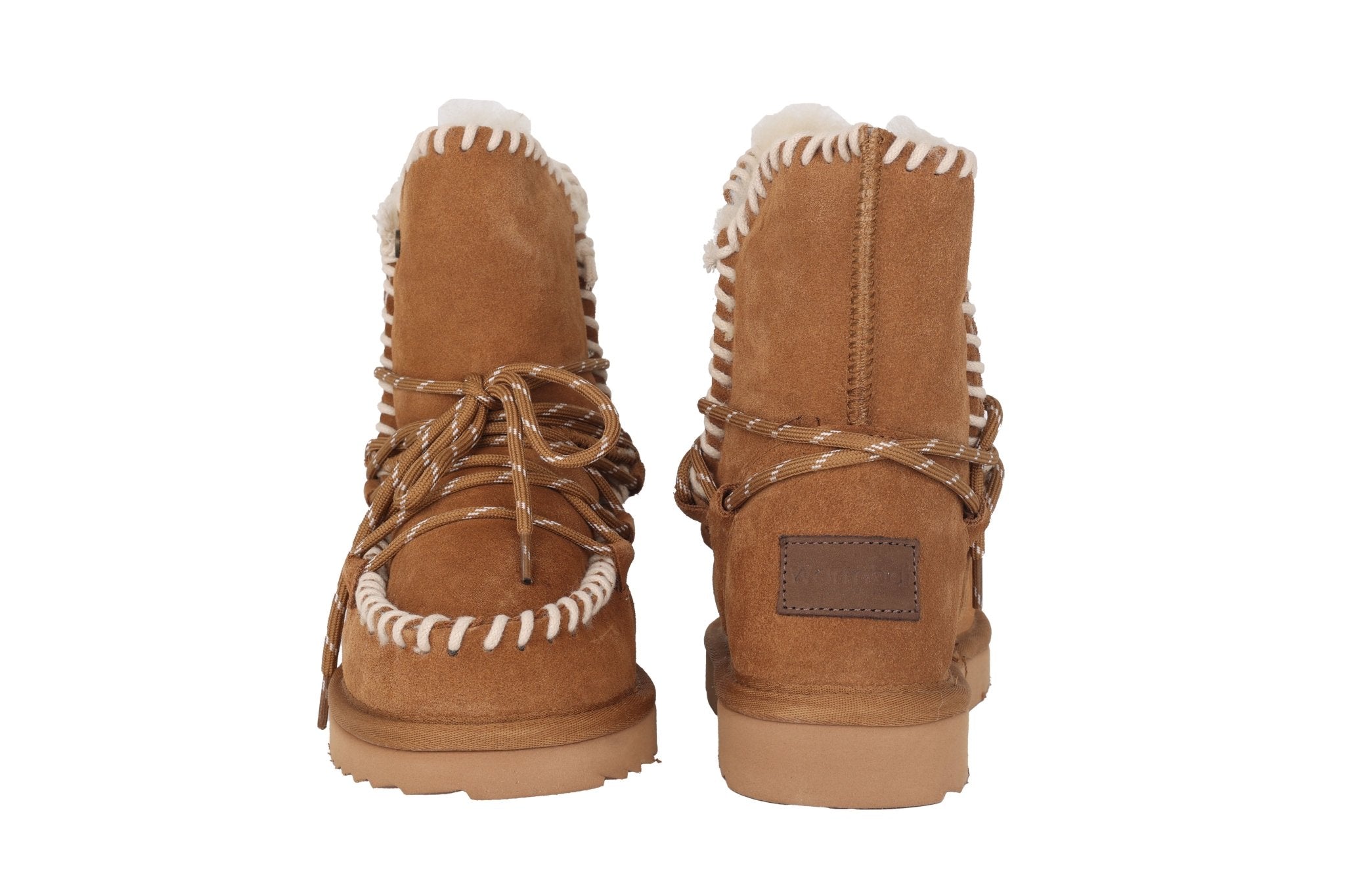 Botas con forro cálido para mujer 'Waturra' - Beige - ChaplinshoesBotas de mujer con forro cálido 'Waturra' - BeigeWarmbat
