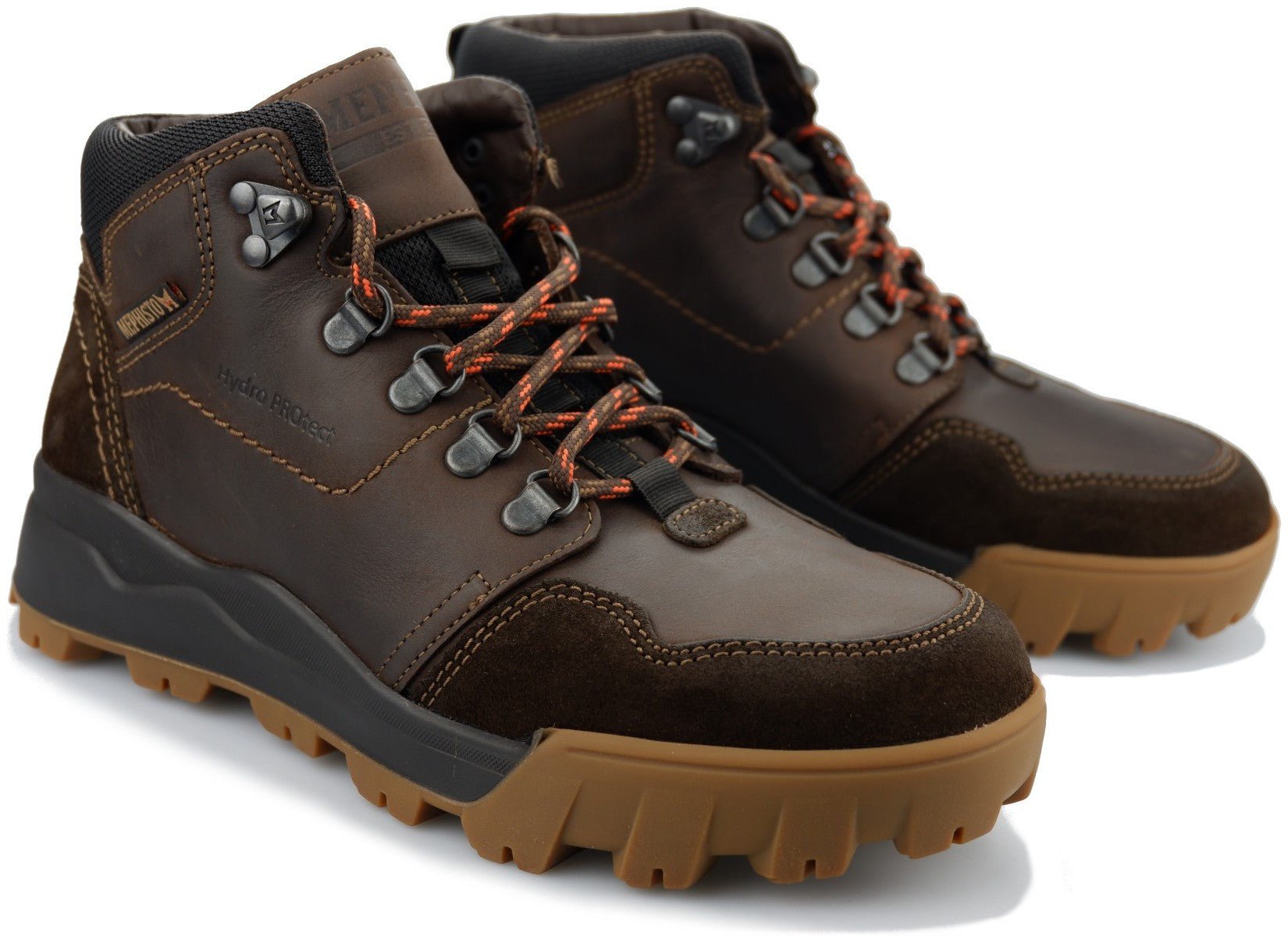 Waterdichte herenwandellaars 'Wayne' - Bruin - ChaplinshoesWaterdichte herenwandellaars 'Wayne' - BruinMephisto