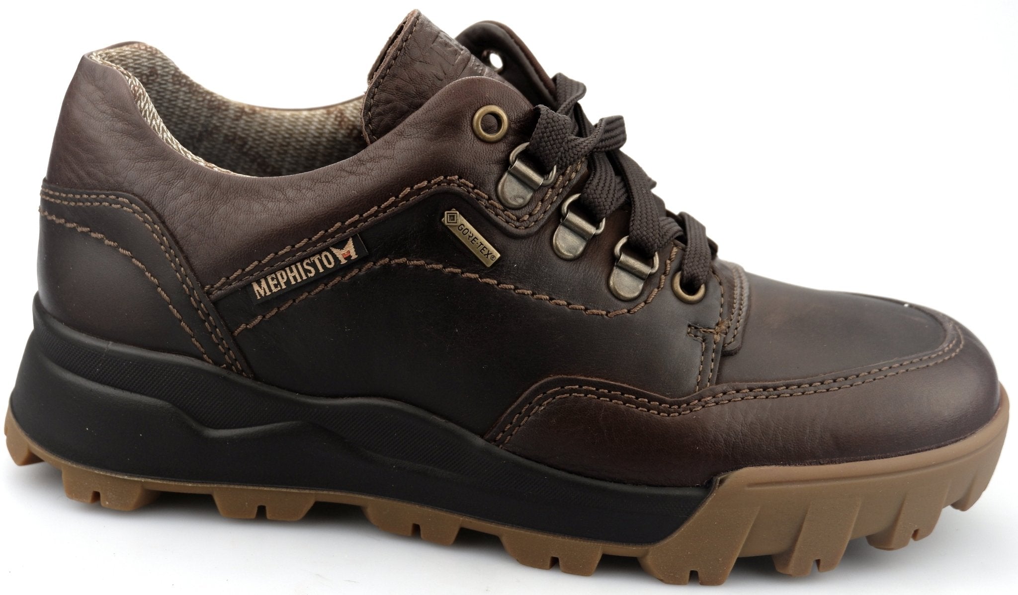 Zapato para caminar impermeable goretex para hombre 'WESLEY'' - Marrón - ChaplinshoesZapato para caminar impermeable de hombre 'WESLEY'' gore tex - Marrón Mephisto