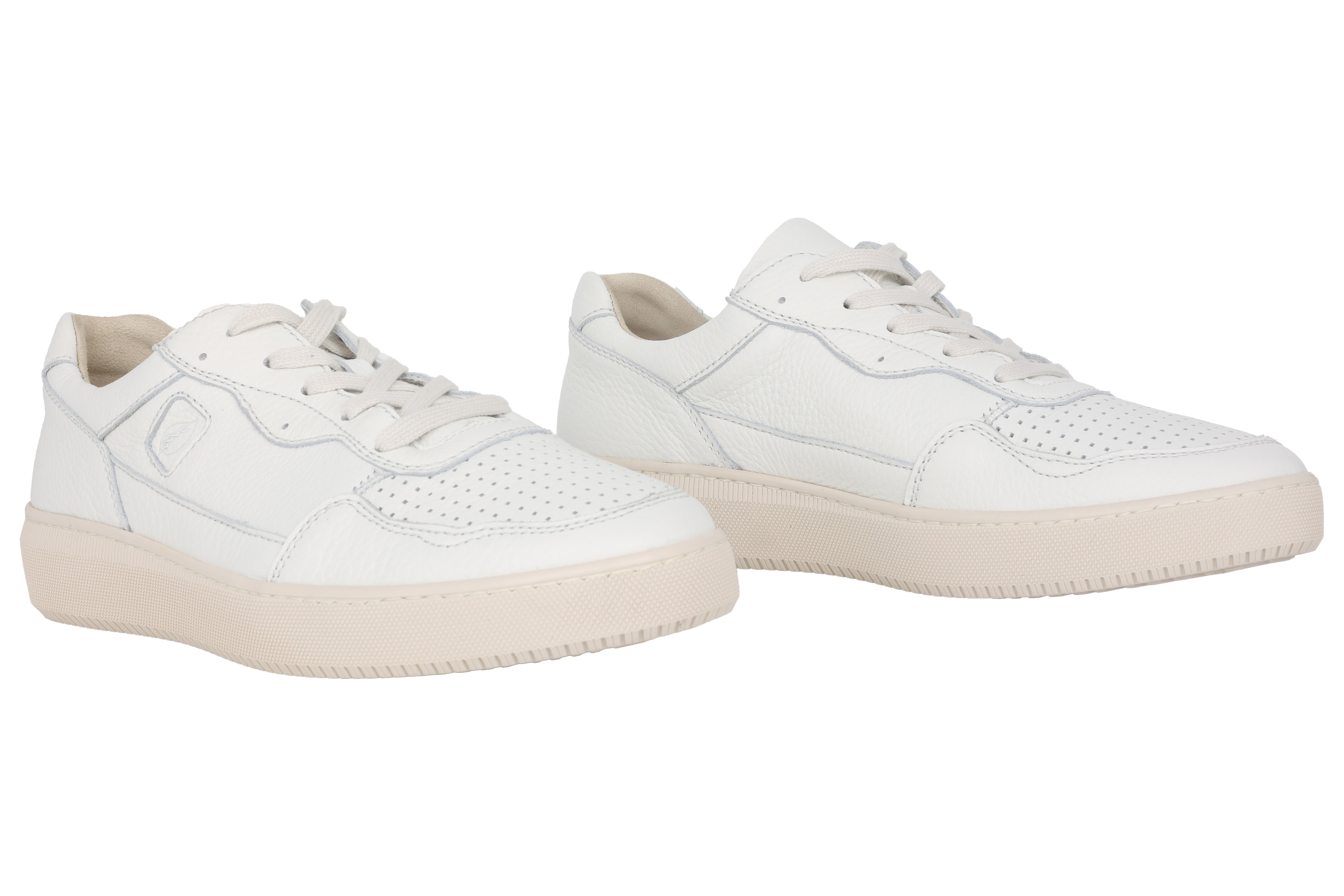 Herren-Schnürschuhe „H-Johann“ mit weiter Passform (H) – Weiß