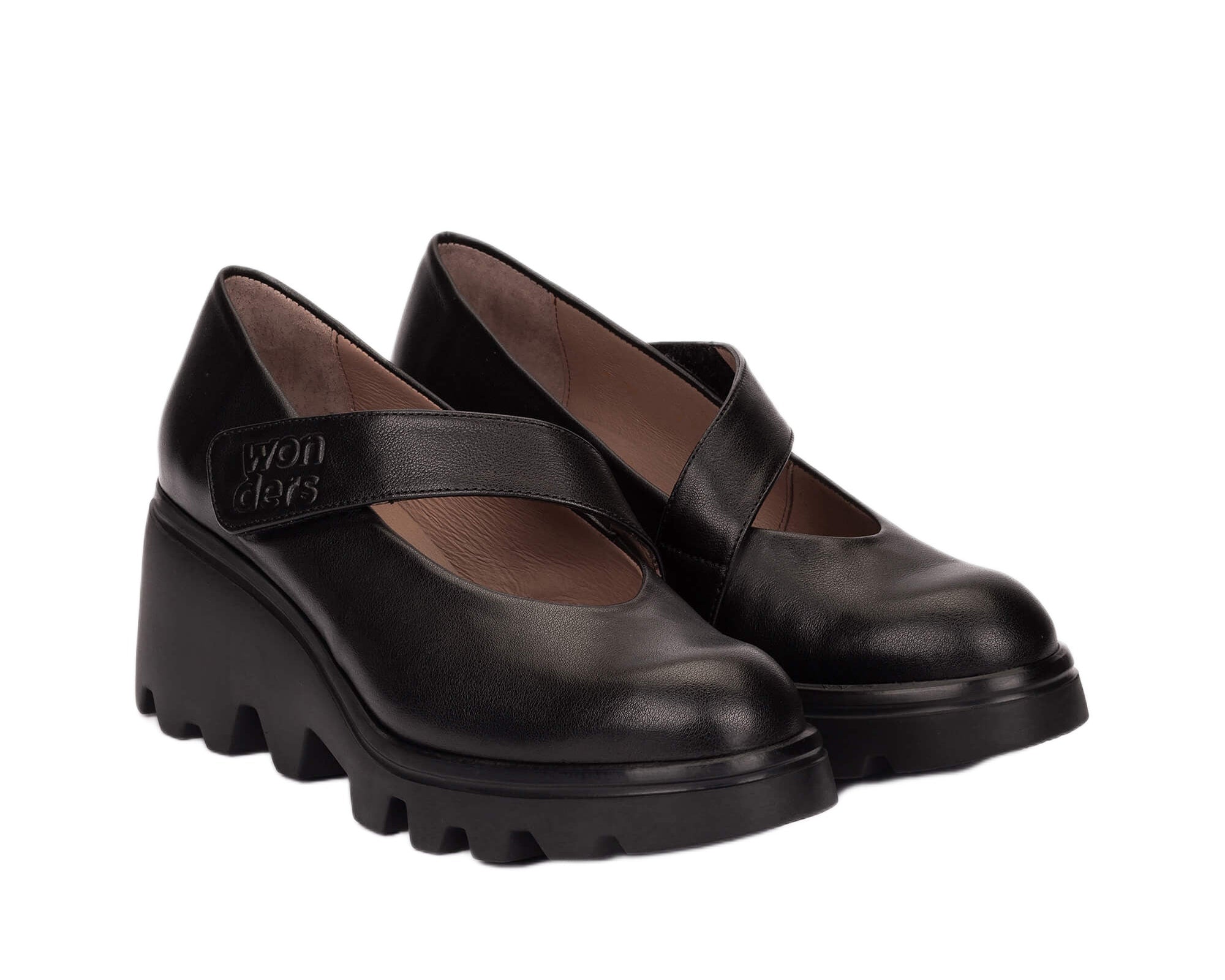 'Toronto 23' leather mary jane shoes - black