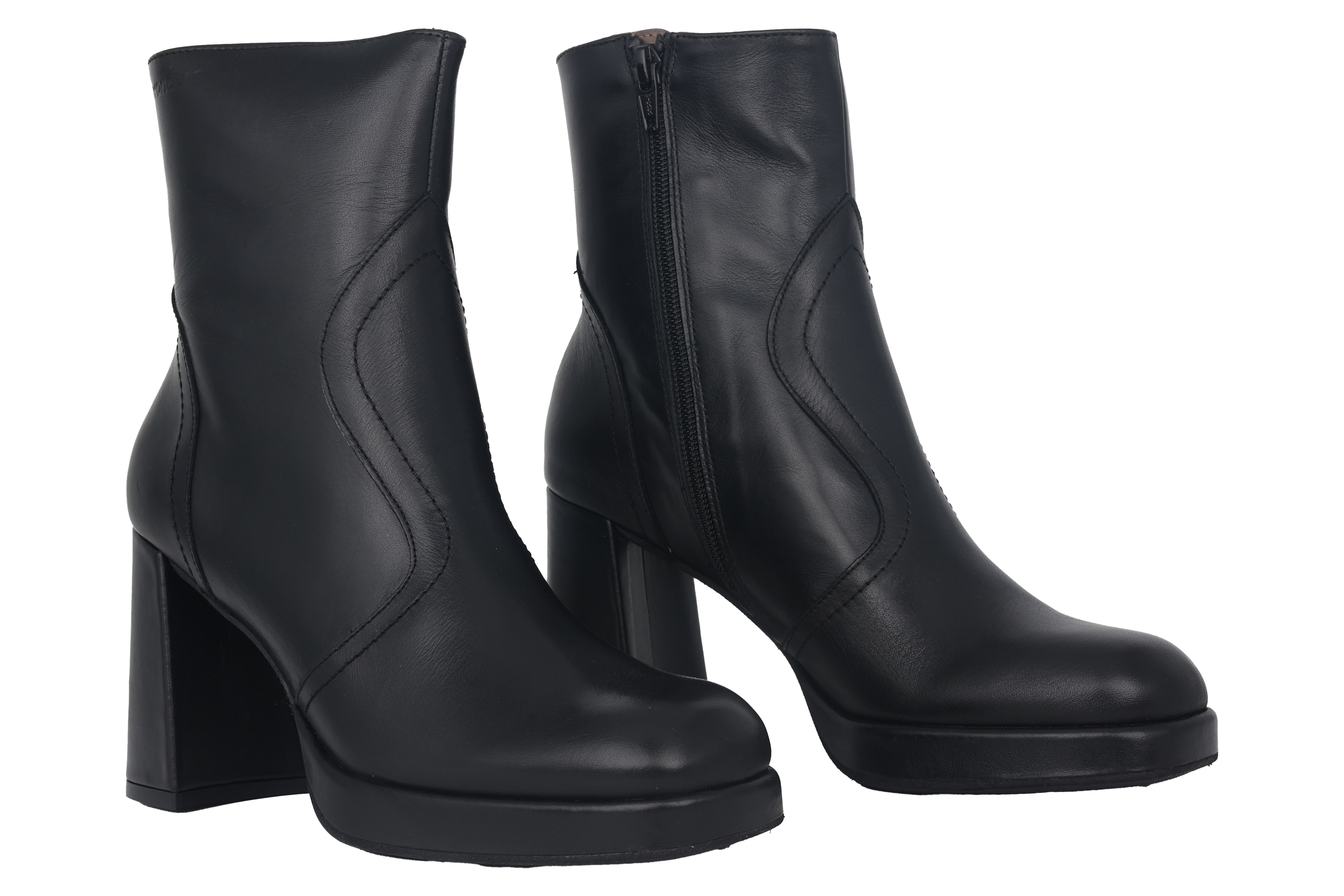 'Lipa' women's high heled boot - Black