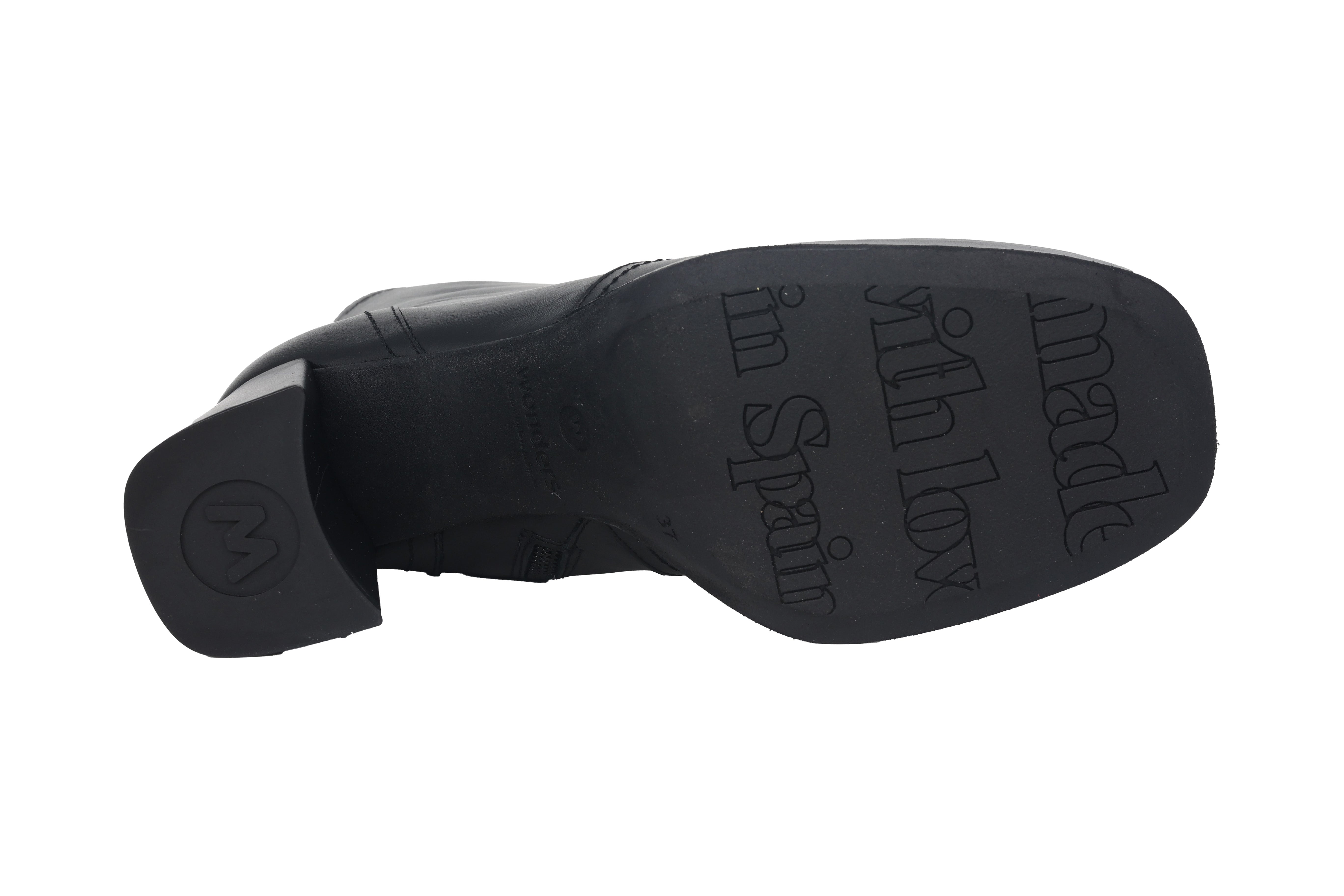 'Lipa' women's high heled boot - Black