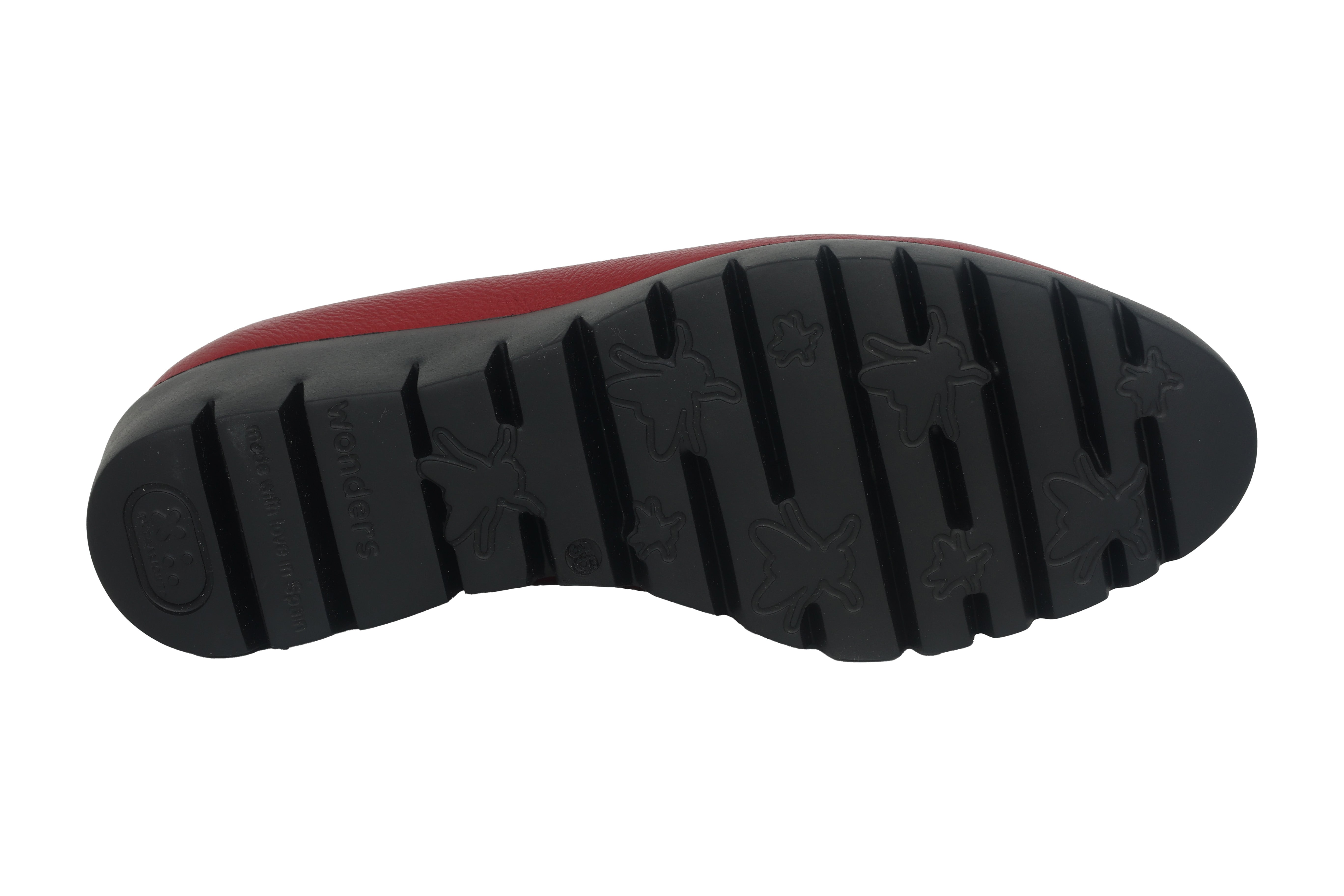 'Agadir' women's loafer - Red