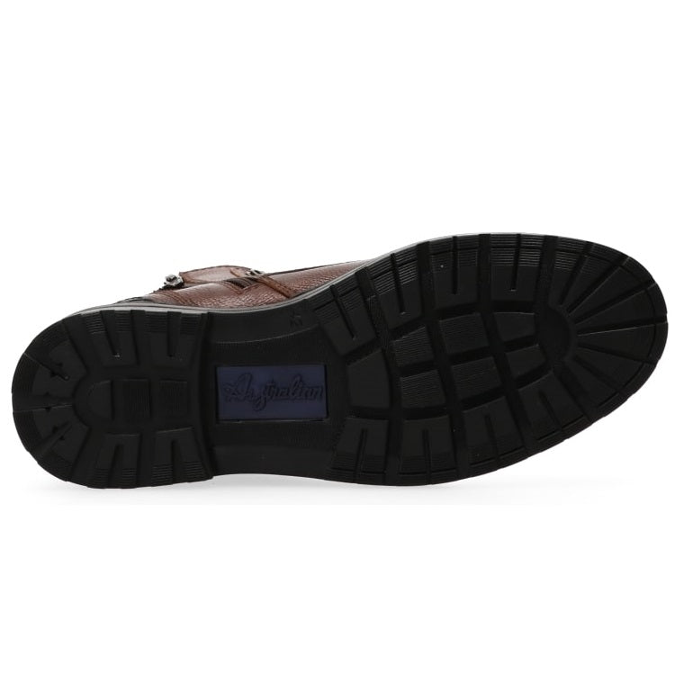 'York' uomo foderato in pizzo - stivale con zip - Marrone chiaro - ChaplinshoesStivali foderati in pizzo da uomo "York" con cerniera - Marrone chiaroAustraliano