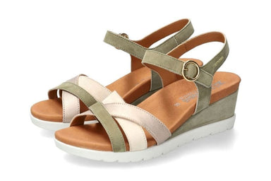 Sandalia de mujer 'Yrena' - mezcla verde - ChaplinshoesSandalia de mujer 'Yrena' - mix verdeMephisto